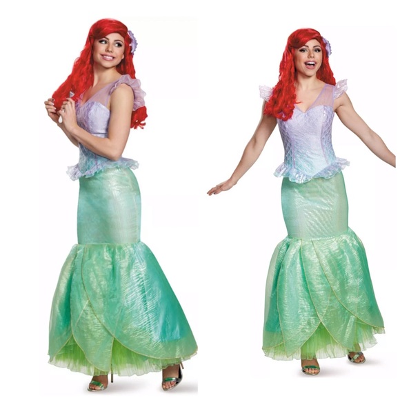 Disney Dresses & Skirts - Disney Ariel Disneyland Cosplay Mermaid Costume S